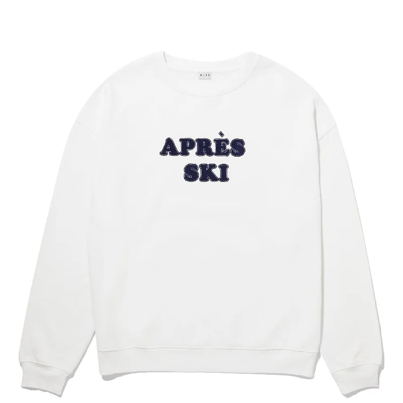 The Oversized Après Ski Town Sweatshirt - Cream