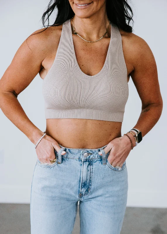 Teena Padded Crop Tank