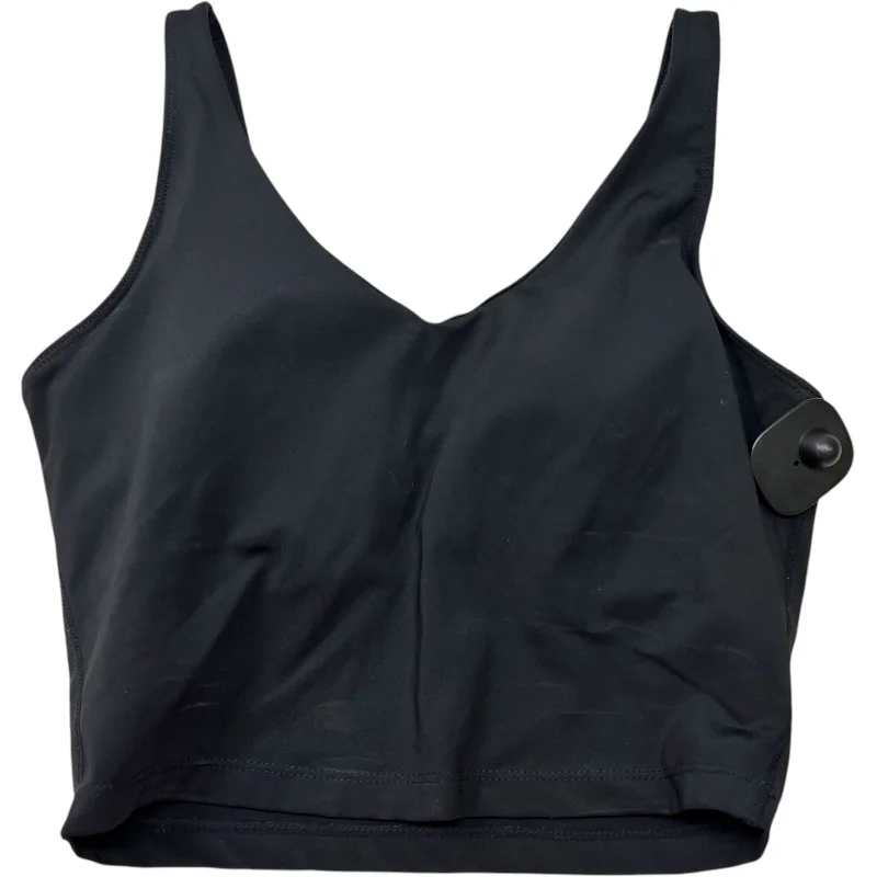 Athletic Bra By 90 Degrees By Reflex In Black, Size: S