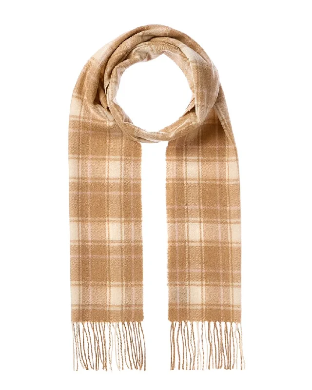 Portolano Woven Fringe Cashmere Scarf