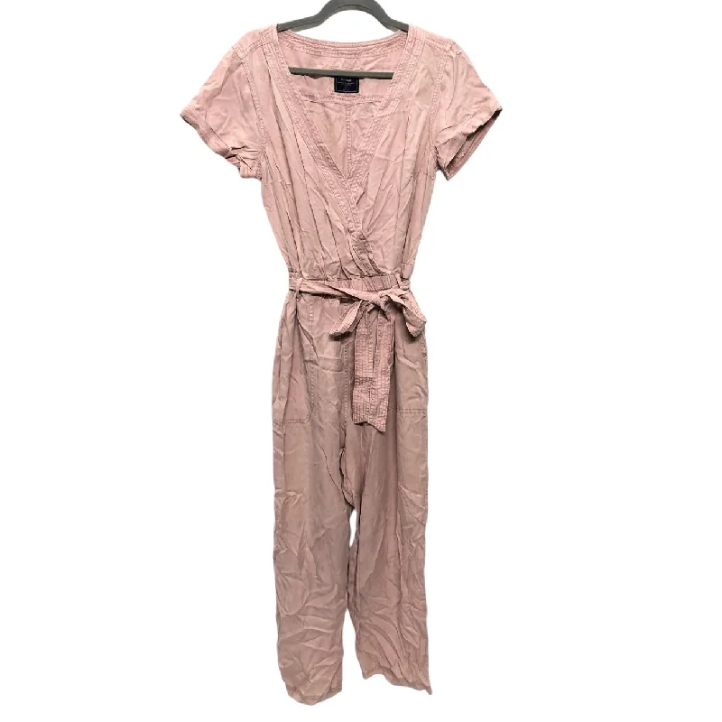 Jumpsuit By Abercrombie And Fitch In Pink, Size: L