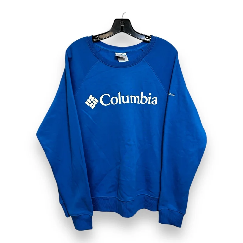 Sweatshirt Crewneck By Columbia In Blue, Size: Xl