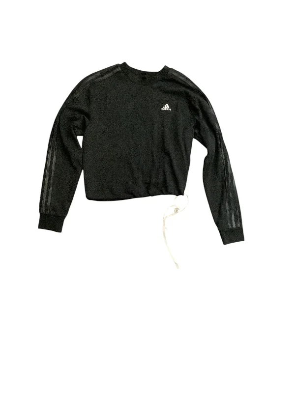 Sweatshirt Crewneck By Adidas In Black, Size: Xs