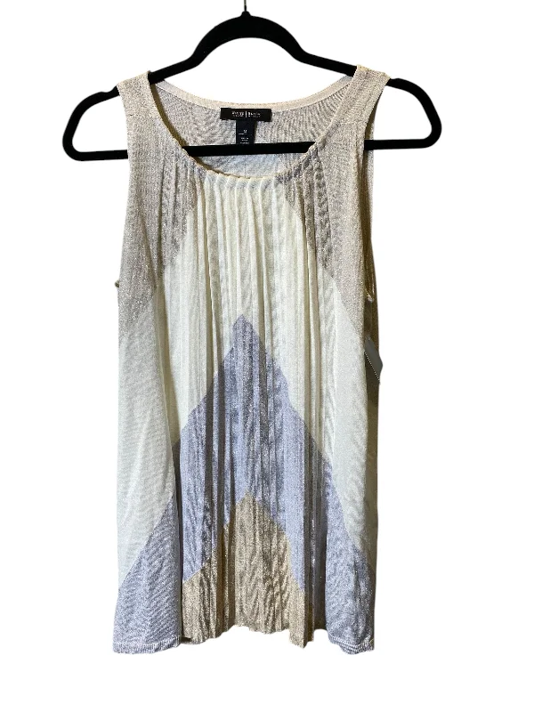 Top Sleeveless By White House Black Market In Multi-colored, Size: M