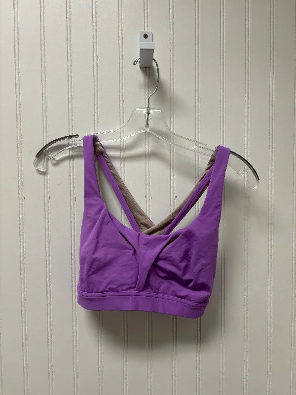 Athletic Bra By Lululemon In Purple, Size: M