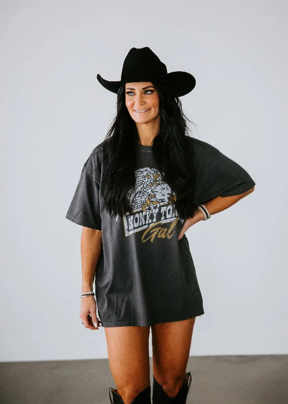 Honky Tonk Gal Oversized Tee