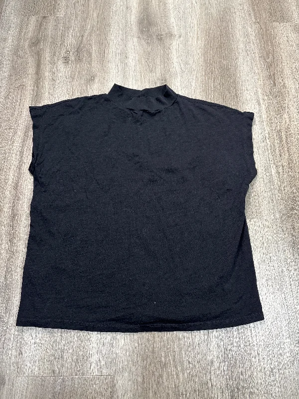 Top Sleeveless Basic By Loft In Black, Size: L