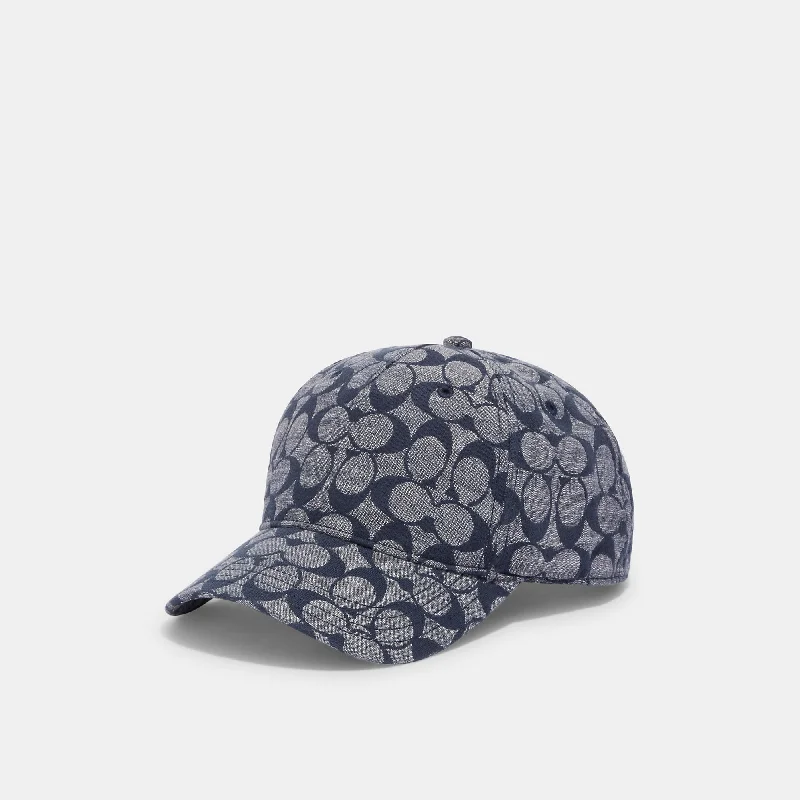 Coach Outlet Signature Chambray Baseball Hat