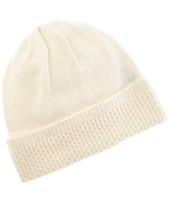 Forte Cashmere Texture Cashmere Hat