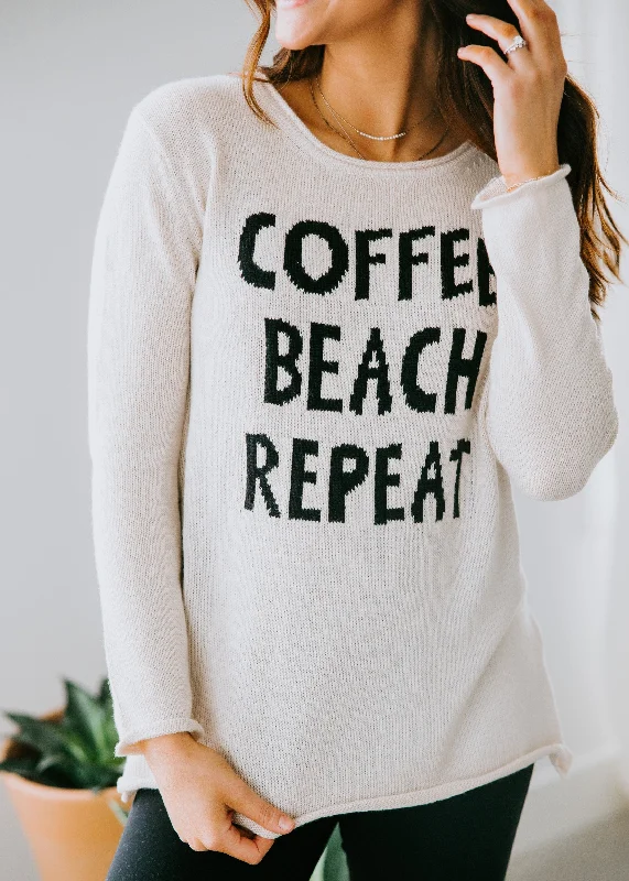 Coffee Beach Repeat Sweater