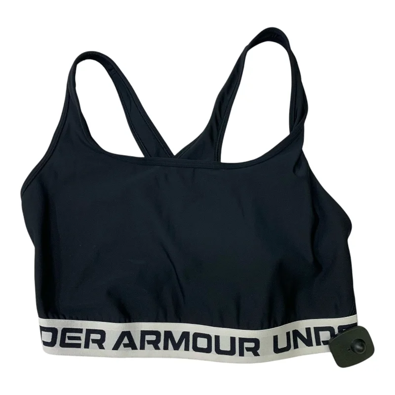 Athletic Bra By Under Armour In Black, Size: 3x