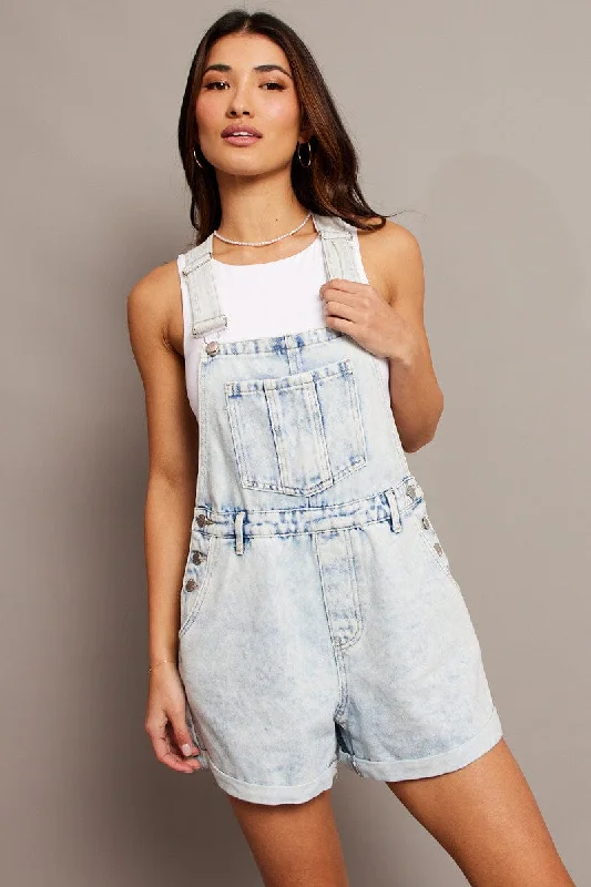 Denim Overalls