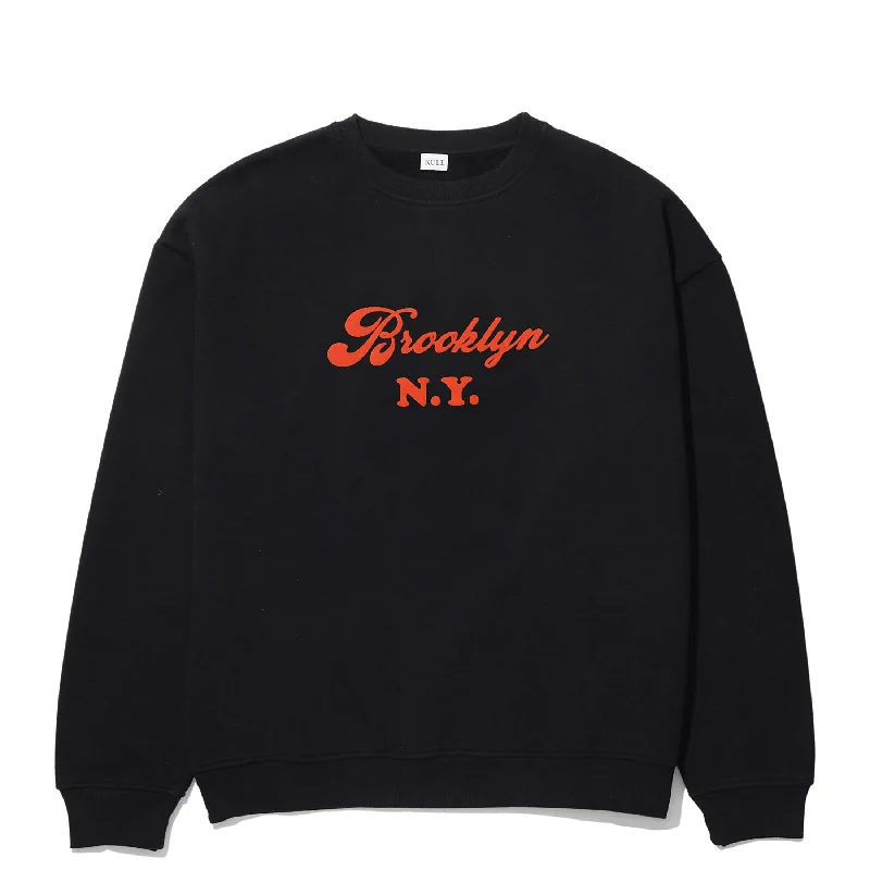 The Oversized Brooklyn Sweatshirt - Black