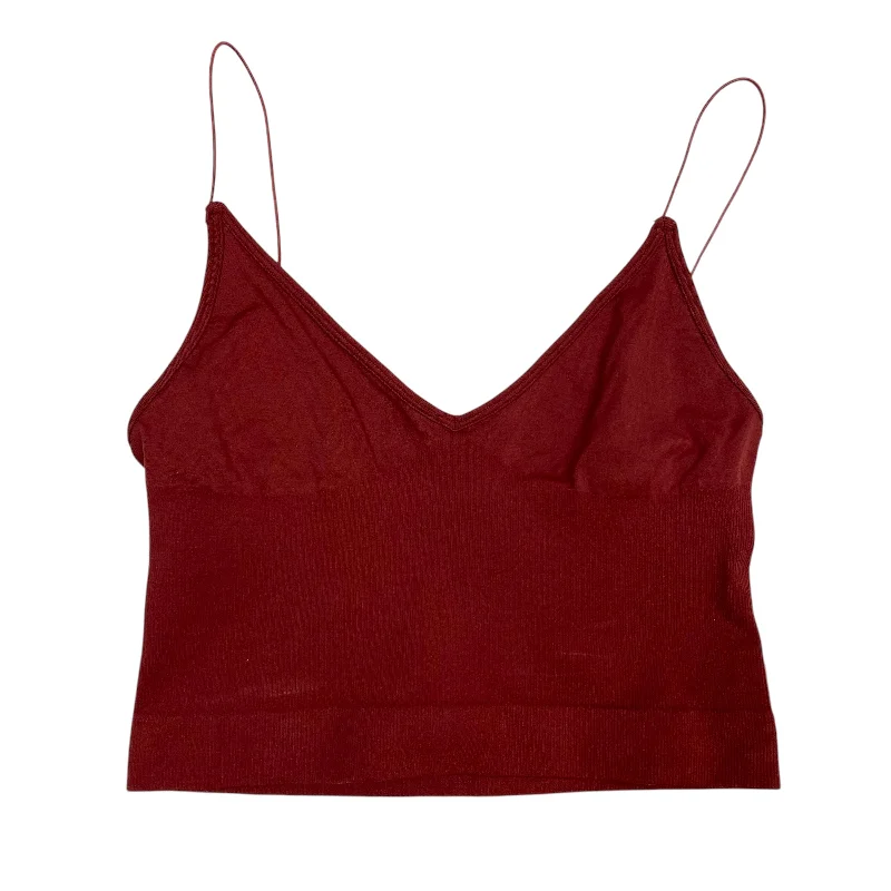 Athletic Bra By Free People In Red, Size: M