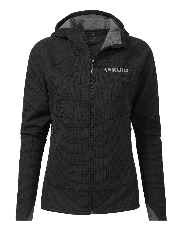 Women's Peloton 240 Full Zip Hoodie | Black