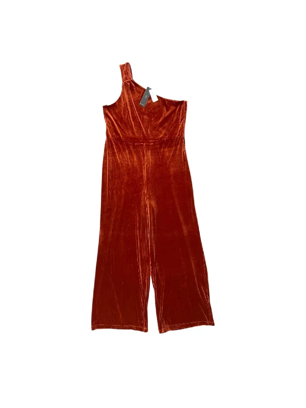 Jumpsuit By Banana Republic In Orange, Size: L