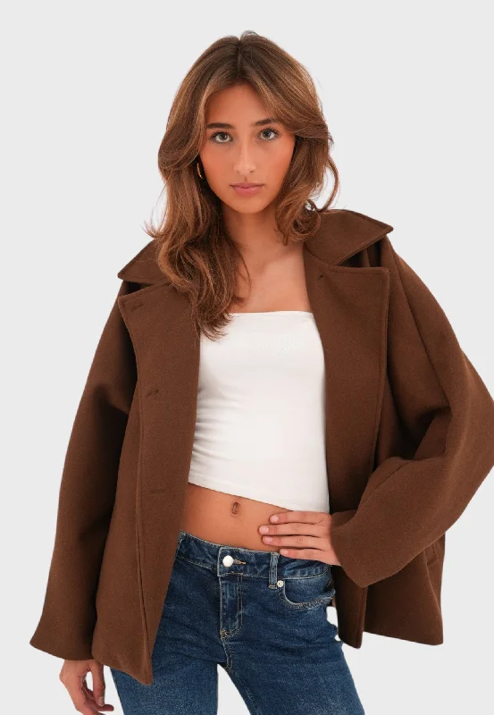 "Autumn" coat brown