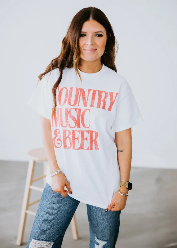 Country Music and Beer Tee