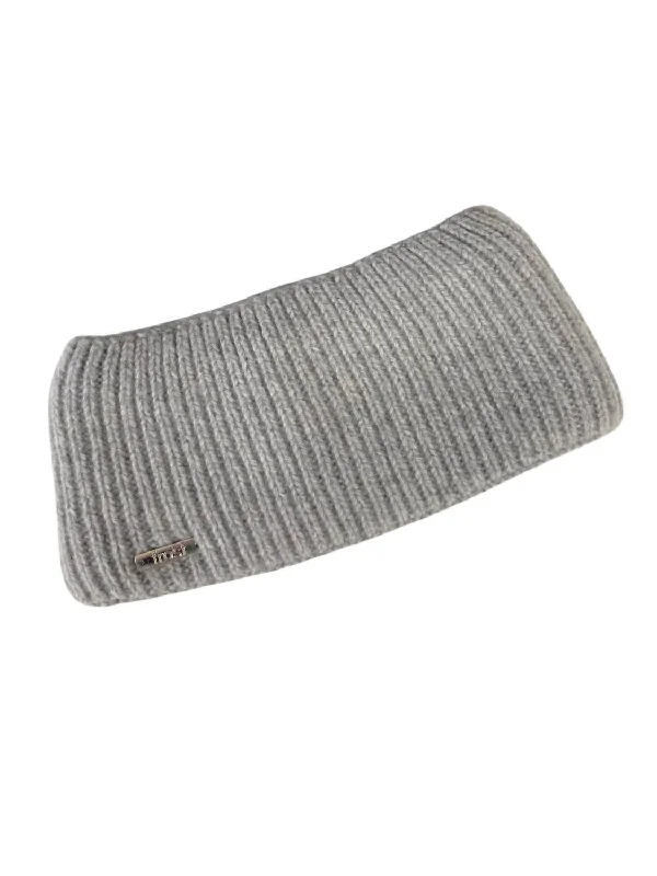 Women's Wool Blend Headband In Gray