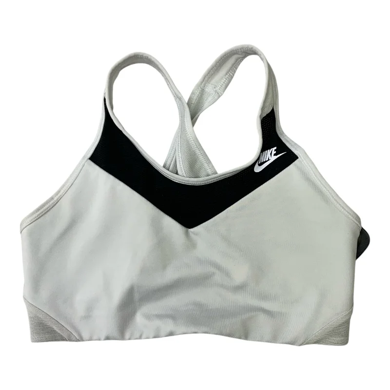 Athletic Bra By Nike Apparel In White, Size: S