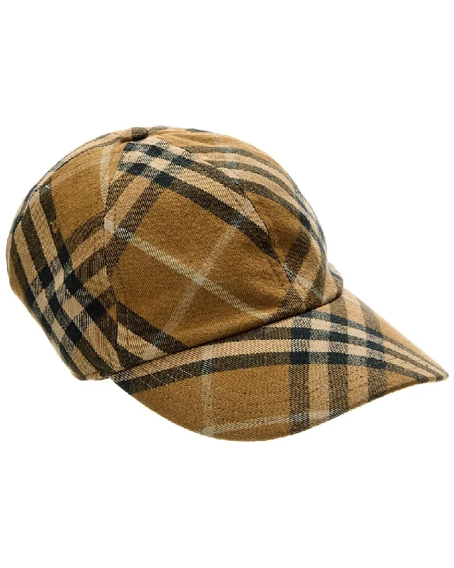 Burberry Check Baseball Cap