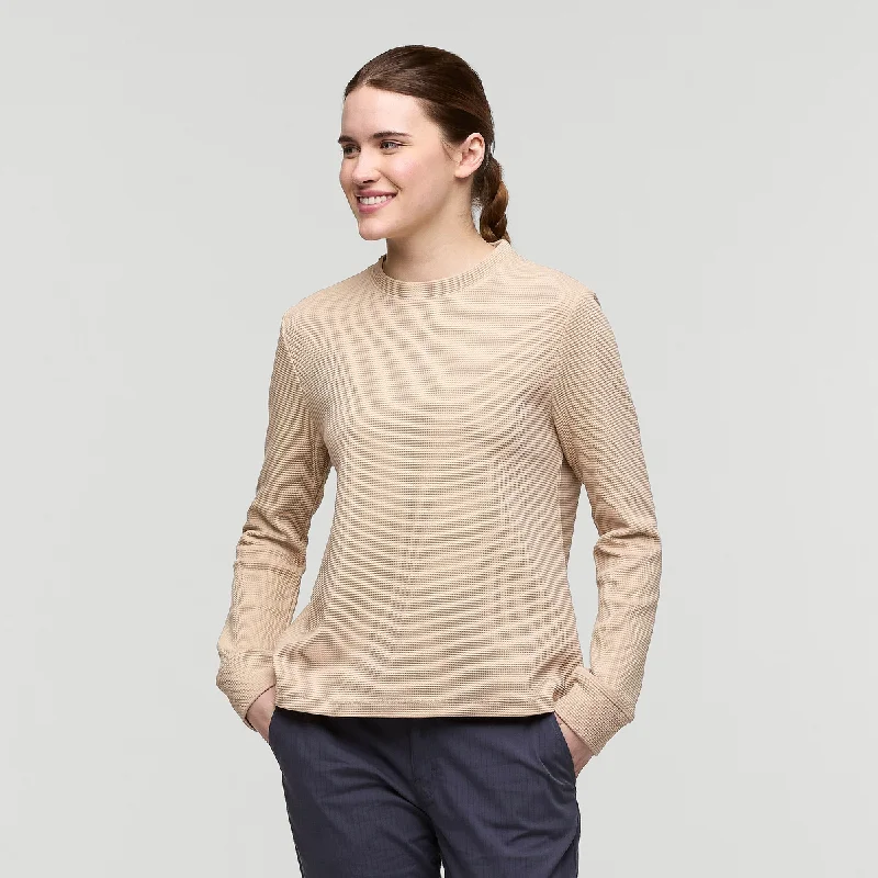 Atajo Long-Sleeve Waffle Shirt - Women's