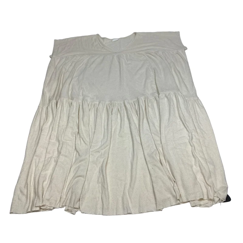 Dress Casual Short By By Together In Cream, Size: L