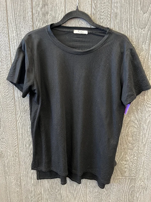 Black Top Short Sleeve Tres Bien, Size M