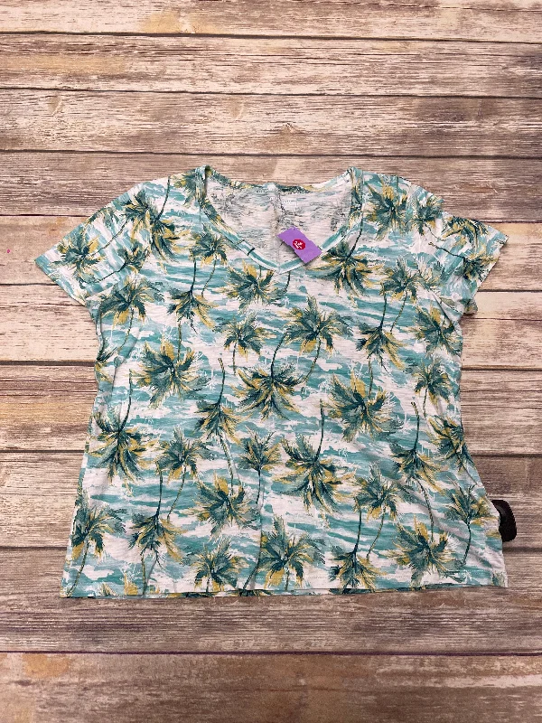 Green Top Short Sleeve Old Navy, Size M