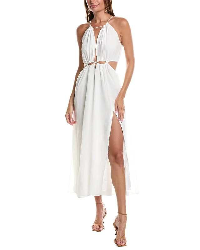 JL LUXE Cutout Maxi Dress