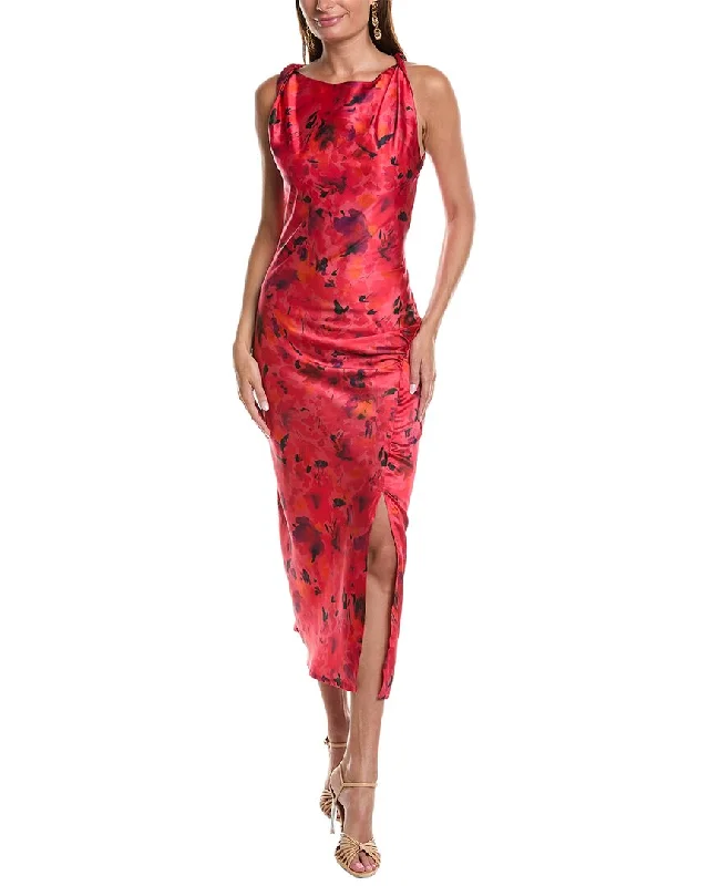 JL LUXE Printed Maxi Dress