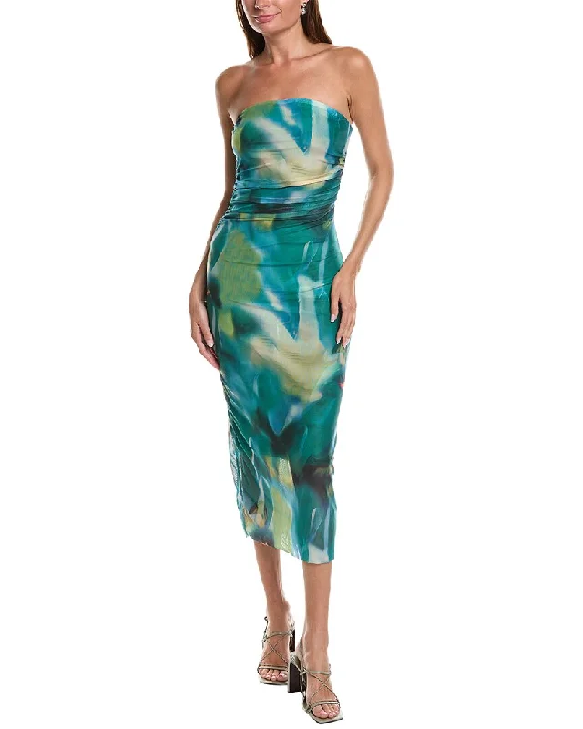 JL LUXE Strapless Maxi Dress