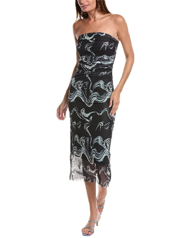 JL LUXE Strapless Maxi Dress