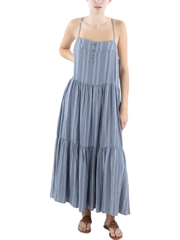 Womens Cotton Long Maxi Dress