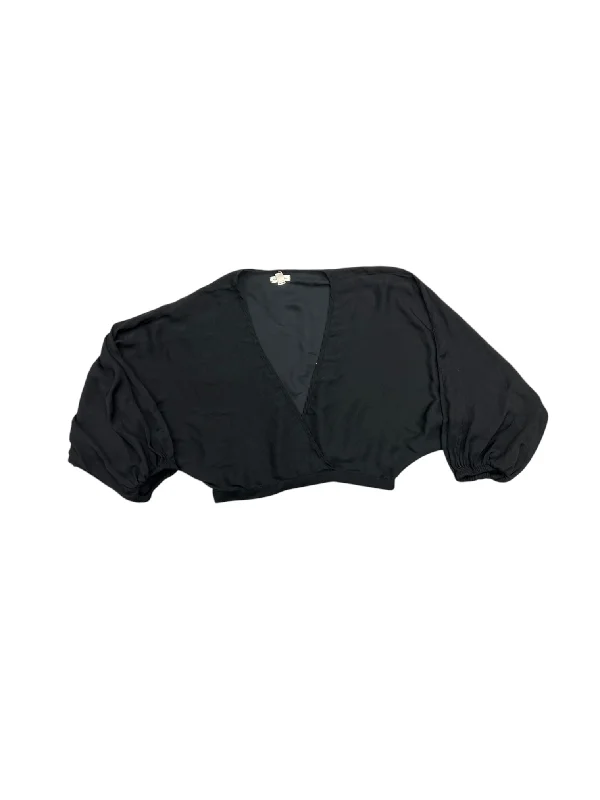 Top Long Sleeve By Silence And Noise In Black, Size: S