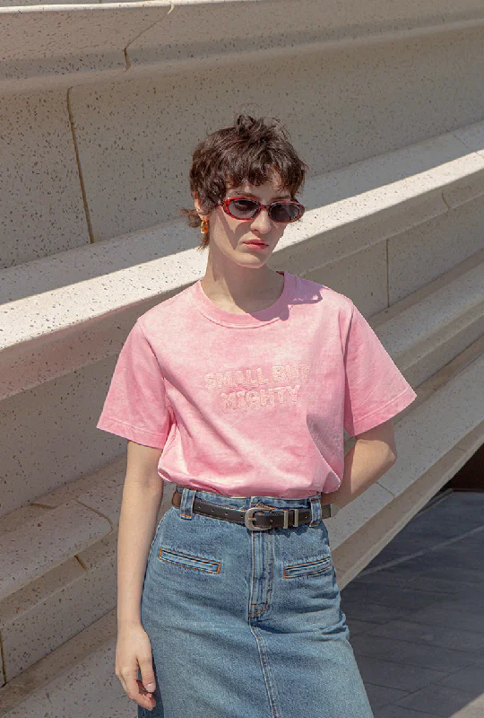 Garrin Cotton T-shirt - Pink