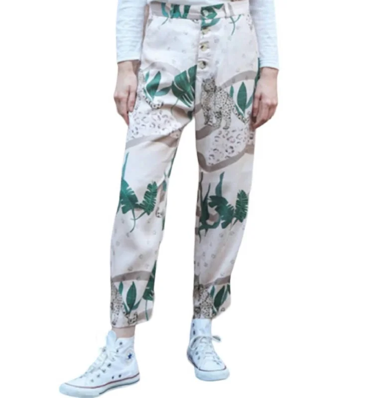 Jungle D' Amour Pants In Light Cream