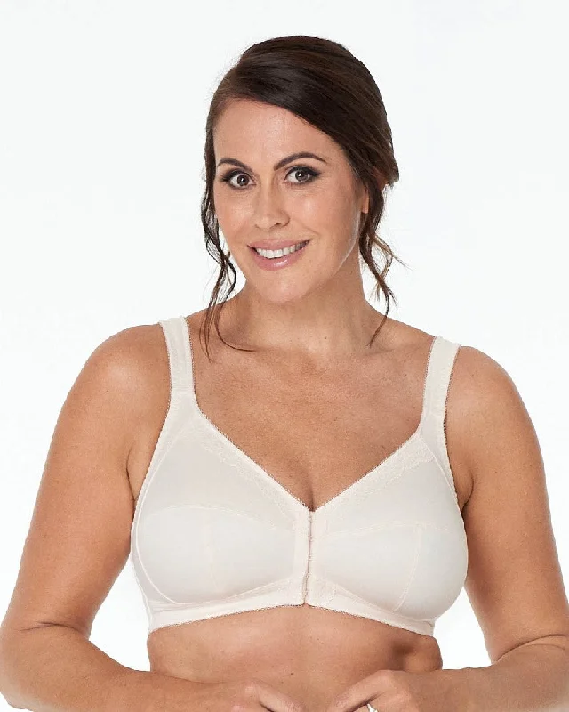 Ultimate Comfort Front Closure Wire Free Front Opening Bra