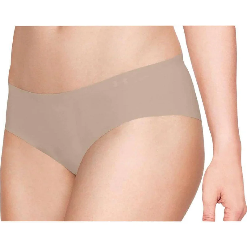 Under Armour Pure Stretch (3 Pack) Womens Hipster Brief - Nude