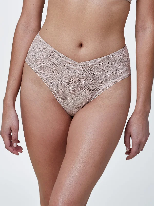 Whimsical High Waist Lace Thong